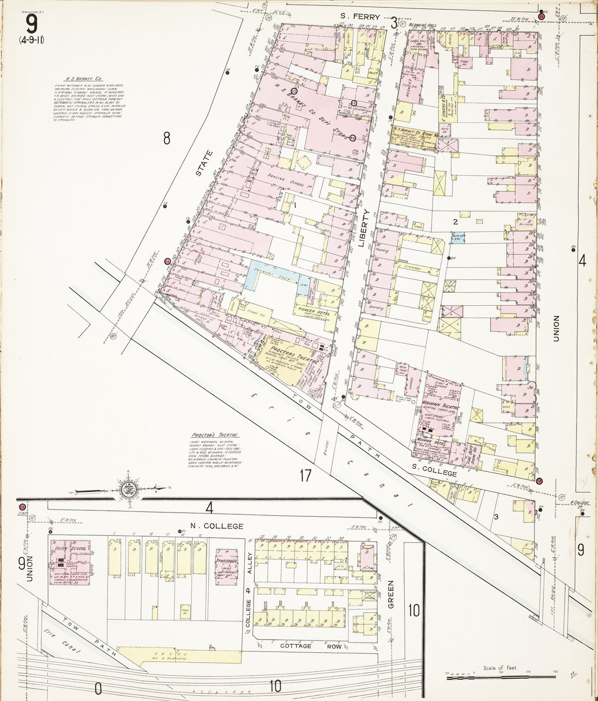 1914 Fire Insurance Maps and Atlas of Schenectady, New York