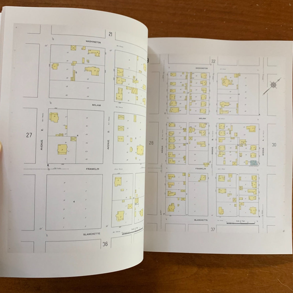 1911 Beaumont, Texas Sanborn Fire Insurance Maps and Atlas
