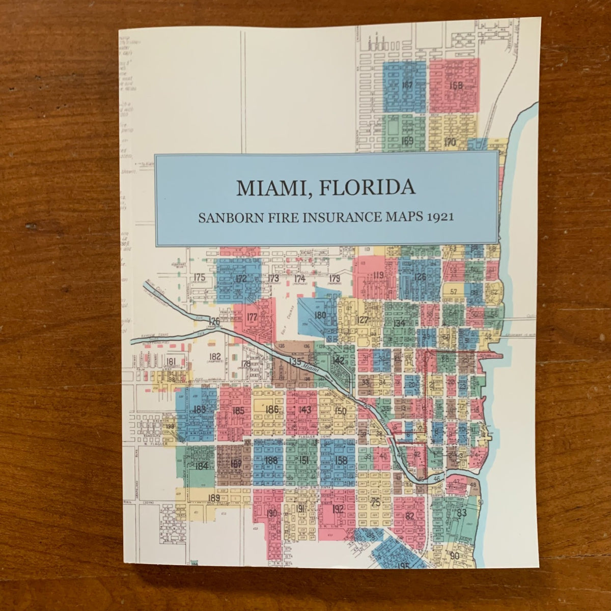 1921 Miami, Florida Sanborn Fire Insurance Atlas