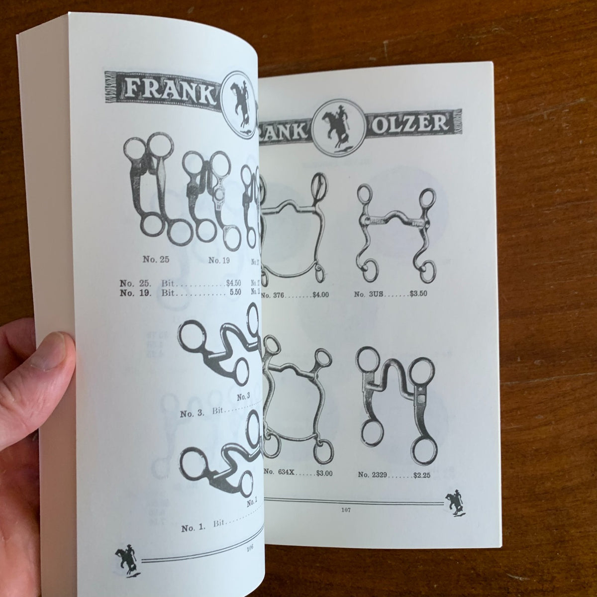 Frank Olzer & Arizona Saddlery Co. Catalogue and Price List No. 5