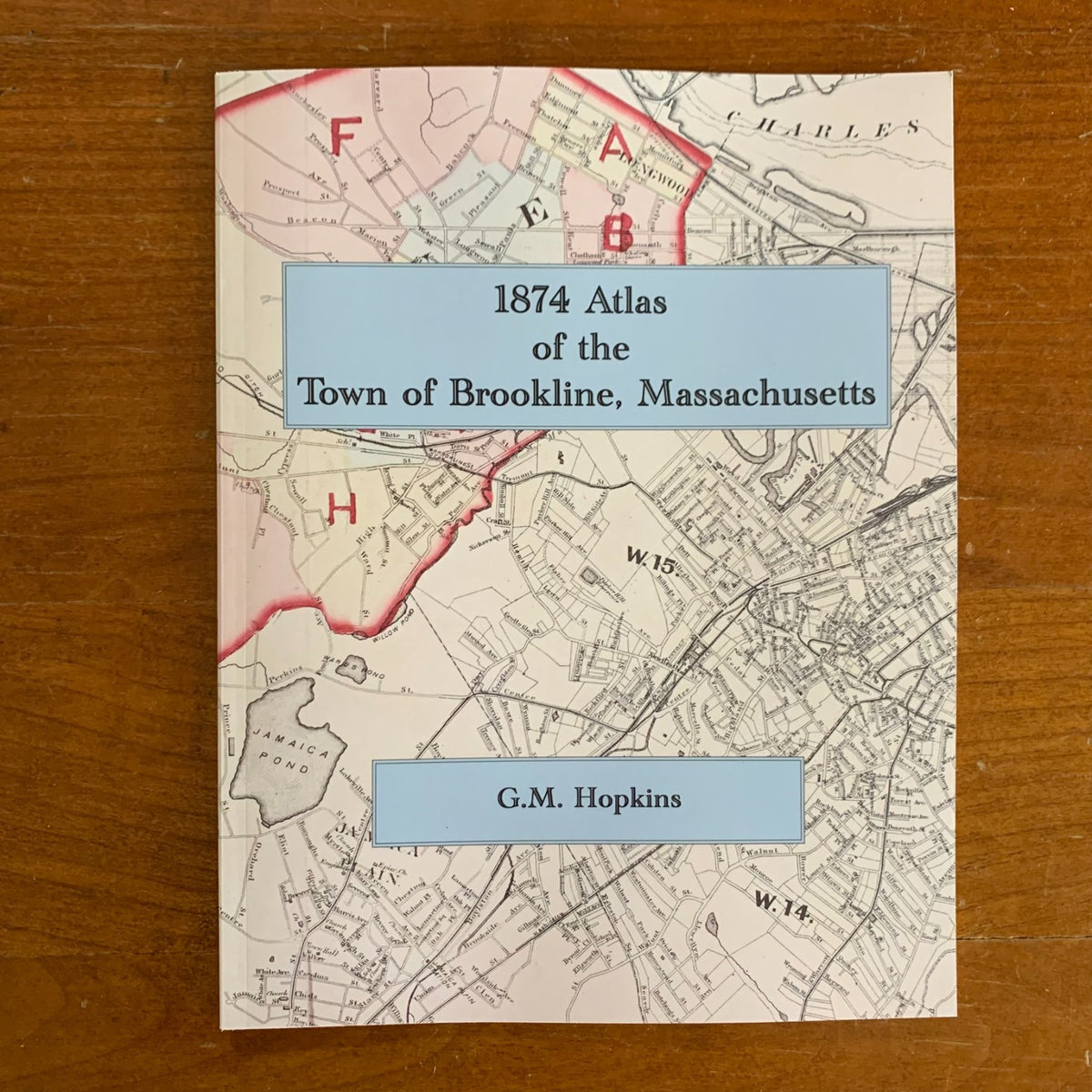 1874 Atlas of the Town of Brookline, Massachusetts