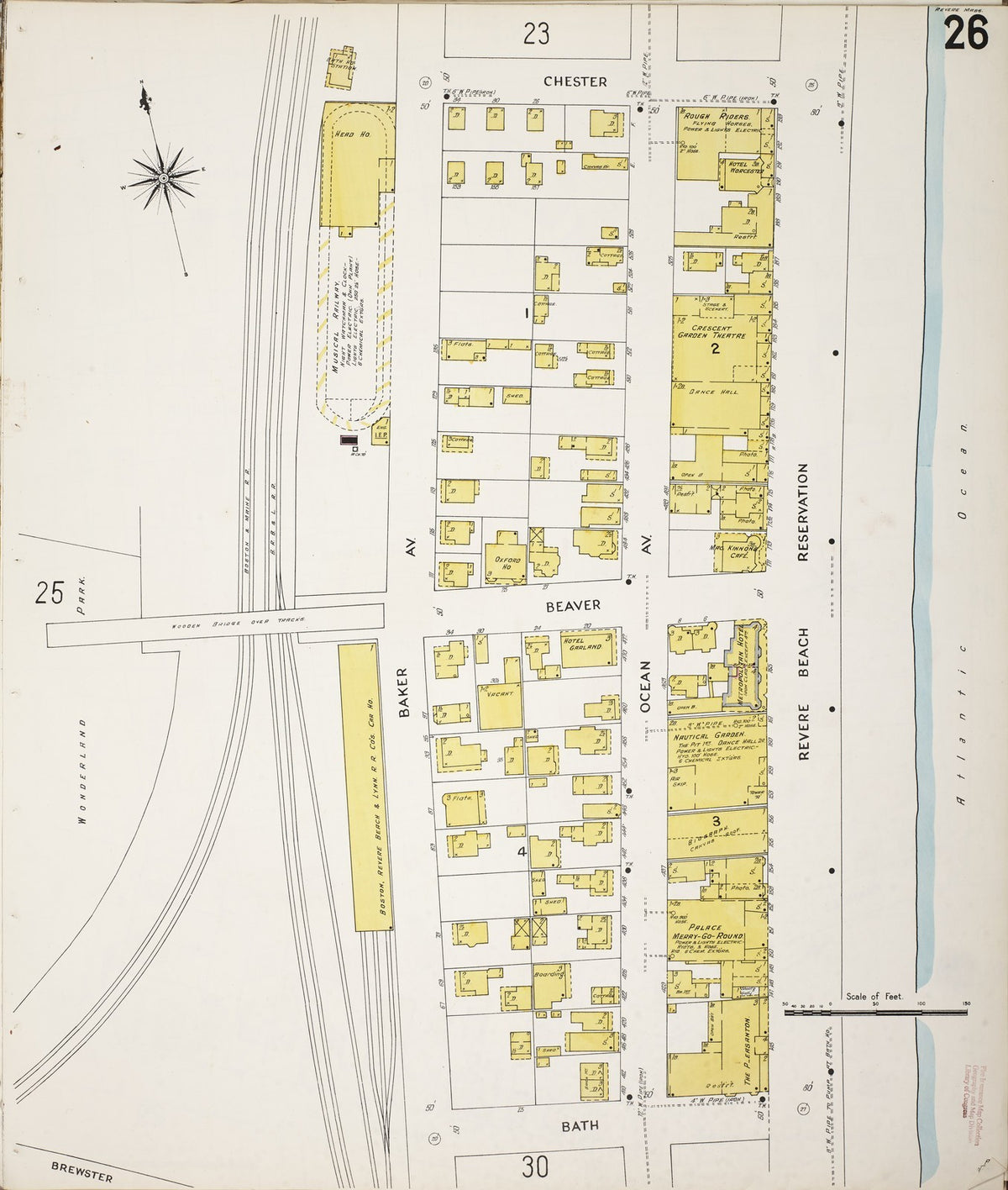 1906 Fire Insurance Maps and Atlas of Revere and Winthrop, Massachusetts