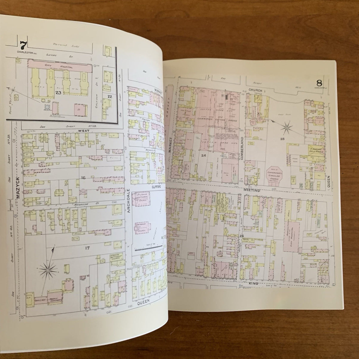 Sanborn Fire Insurance Maps of Charleston, South Carolina (1884 & 1888)