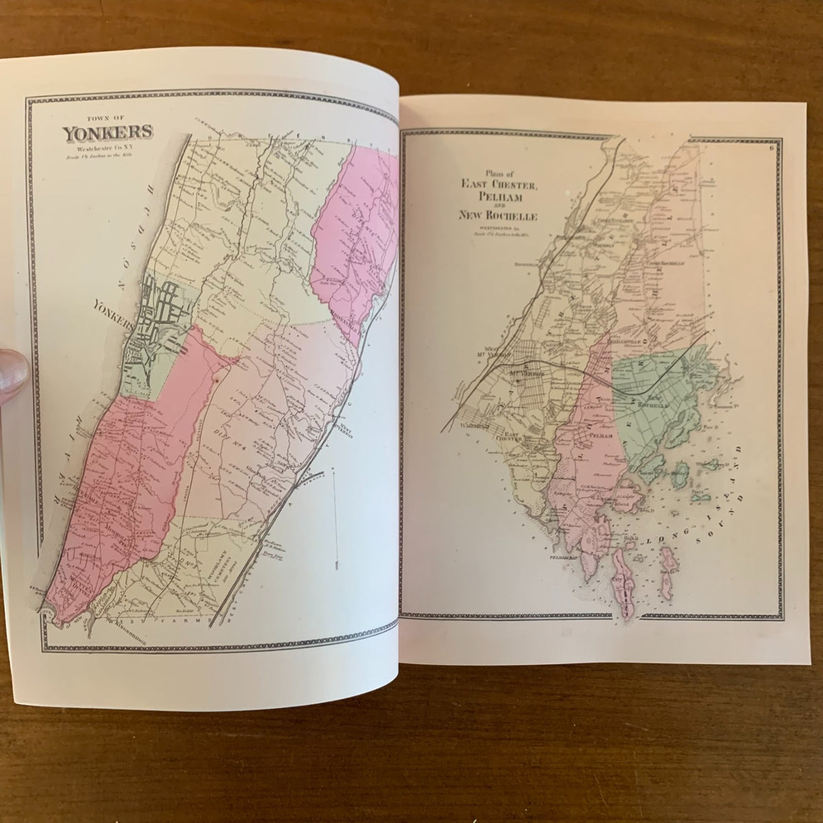 1867 Atlas Of New York And Vicinity (F. W. Beers), Connecticut Edition