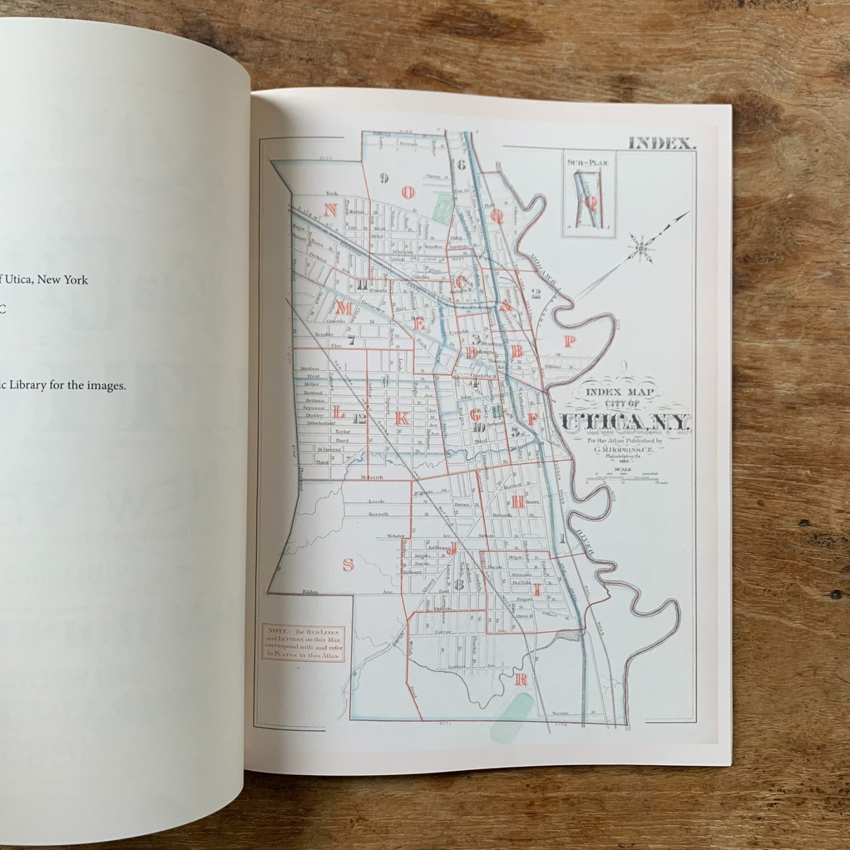 1883 Atlas of the City of Utica, New York