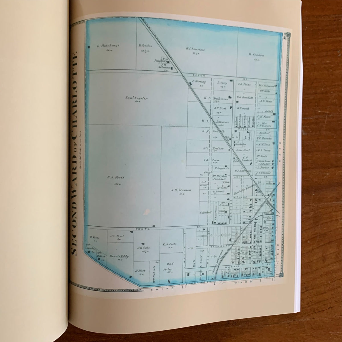 1873 Atlas of Eaton County, Michigan