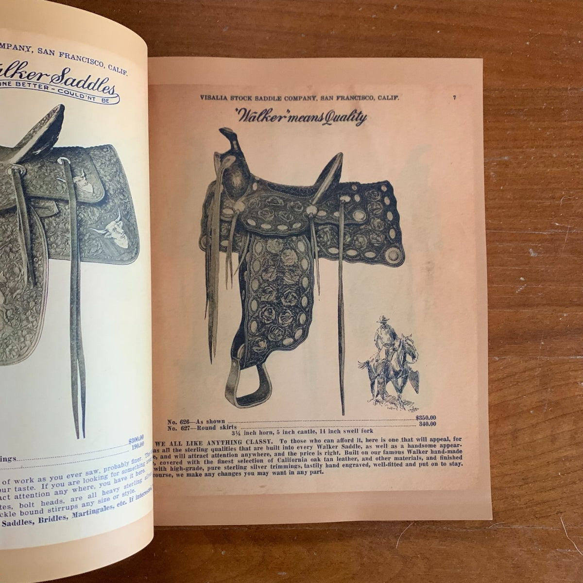 1935 Visalia Stock Saddle Company Catalog, No. 31