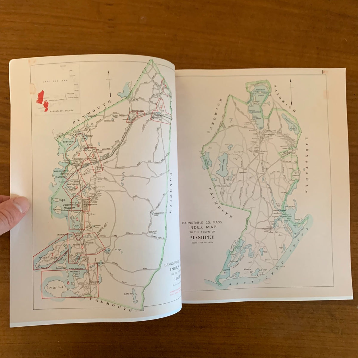 1910 Atlas of Barnstable County, Massachusetts