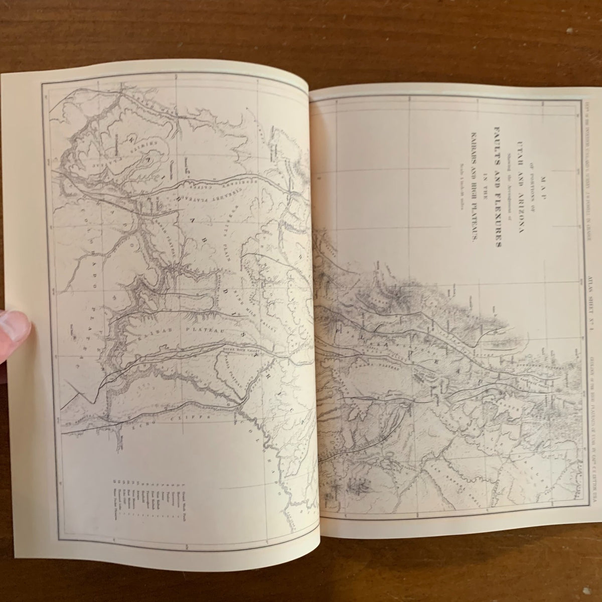 1879 Atlas of the High Plateaus of Utah