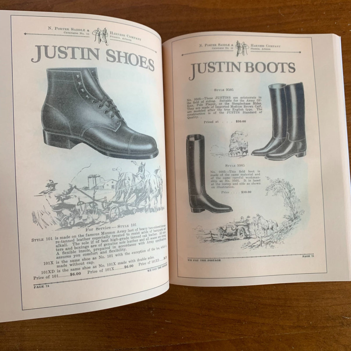 1928 N. Porter Saddle & Harness Company Catalog No. 15