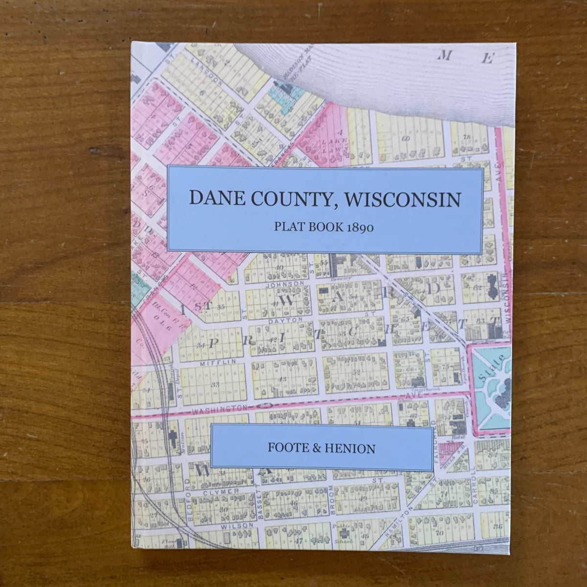 1890 Atlas and Plat Book of Dane County, Wisconsin