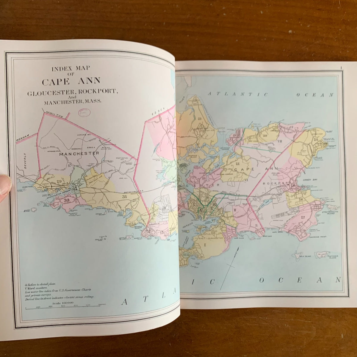 1899 Atlas of Cape Ann Massachusetts (Gloucester)
