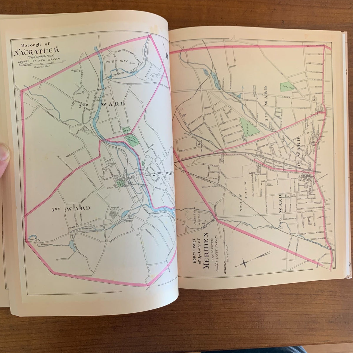 1893 Town and City Atlas of the State of Connecticut