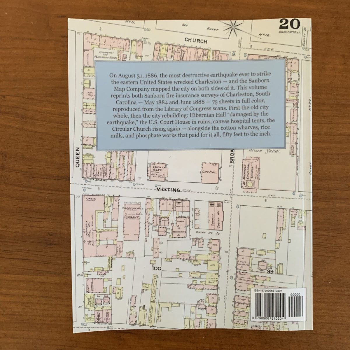 Sanborn Fire Insurance Maps of Charleston, South Carolina (1884 & 1888)