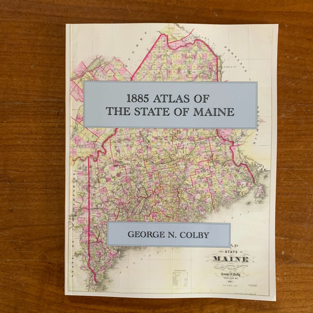 1885 Atlas of the State of Maine