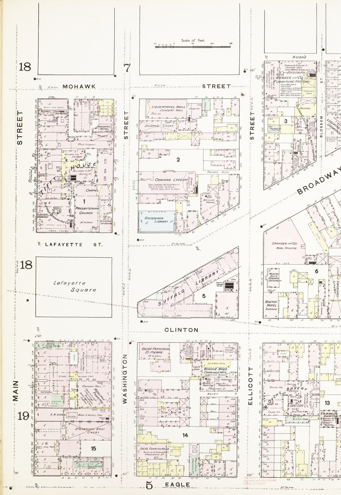 1889 Fire Insurance Maps and Atlas of Buffalo, New York, Volume 1