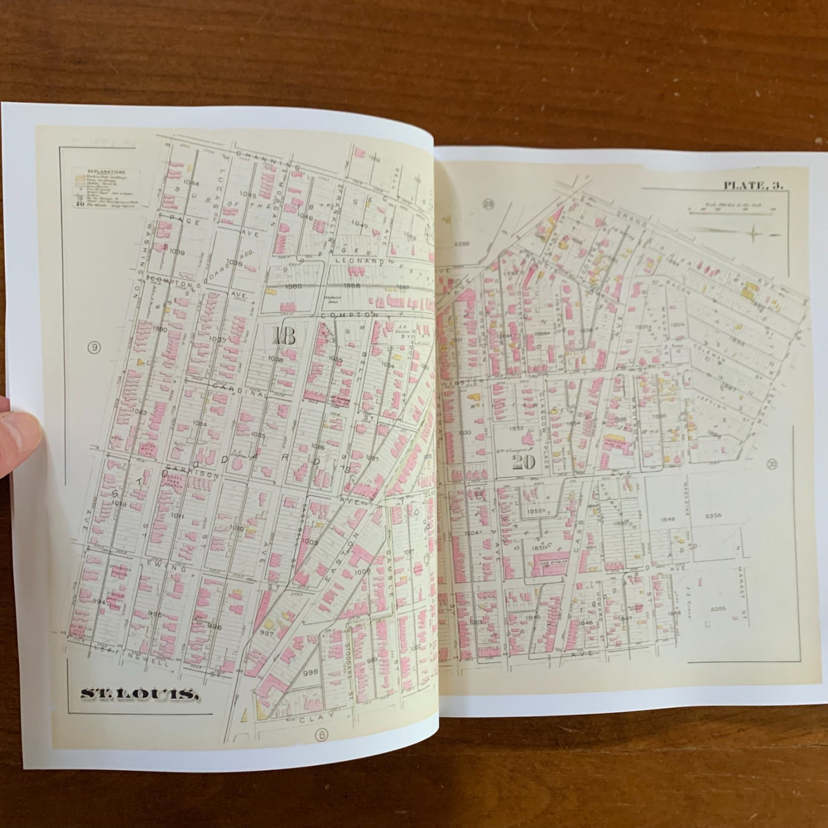 1883 Hopkins Atlas of the City of St. Louis, Missouri