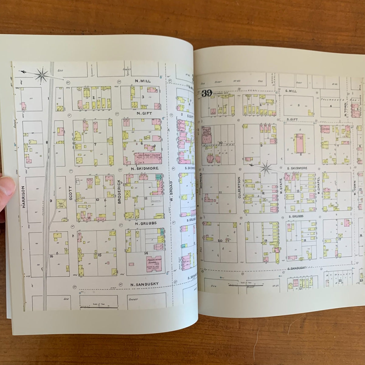 1891 Columbus, Ohio Fire Insurance Maps and Atlas