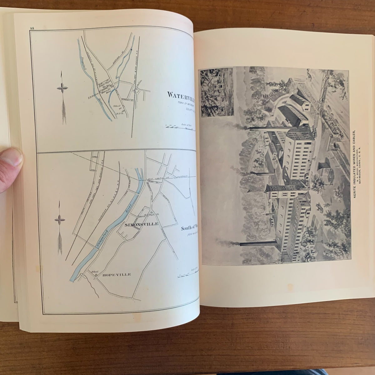 1893 Town and City Atlas of the State of Connecticut