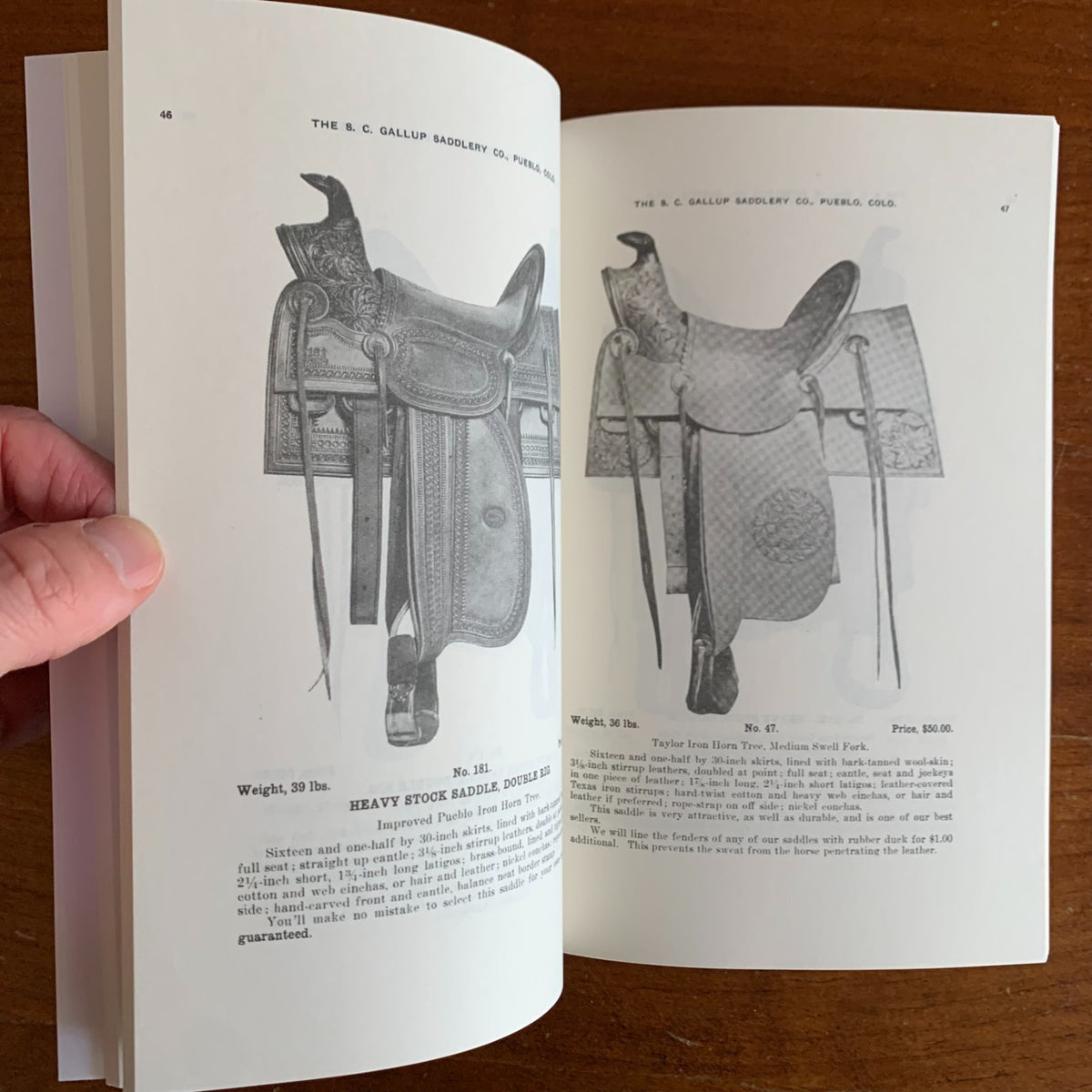 The S. C. Gallup Saddlery Company Illustrated Catalog No. 16