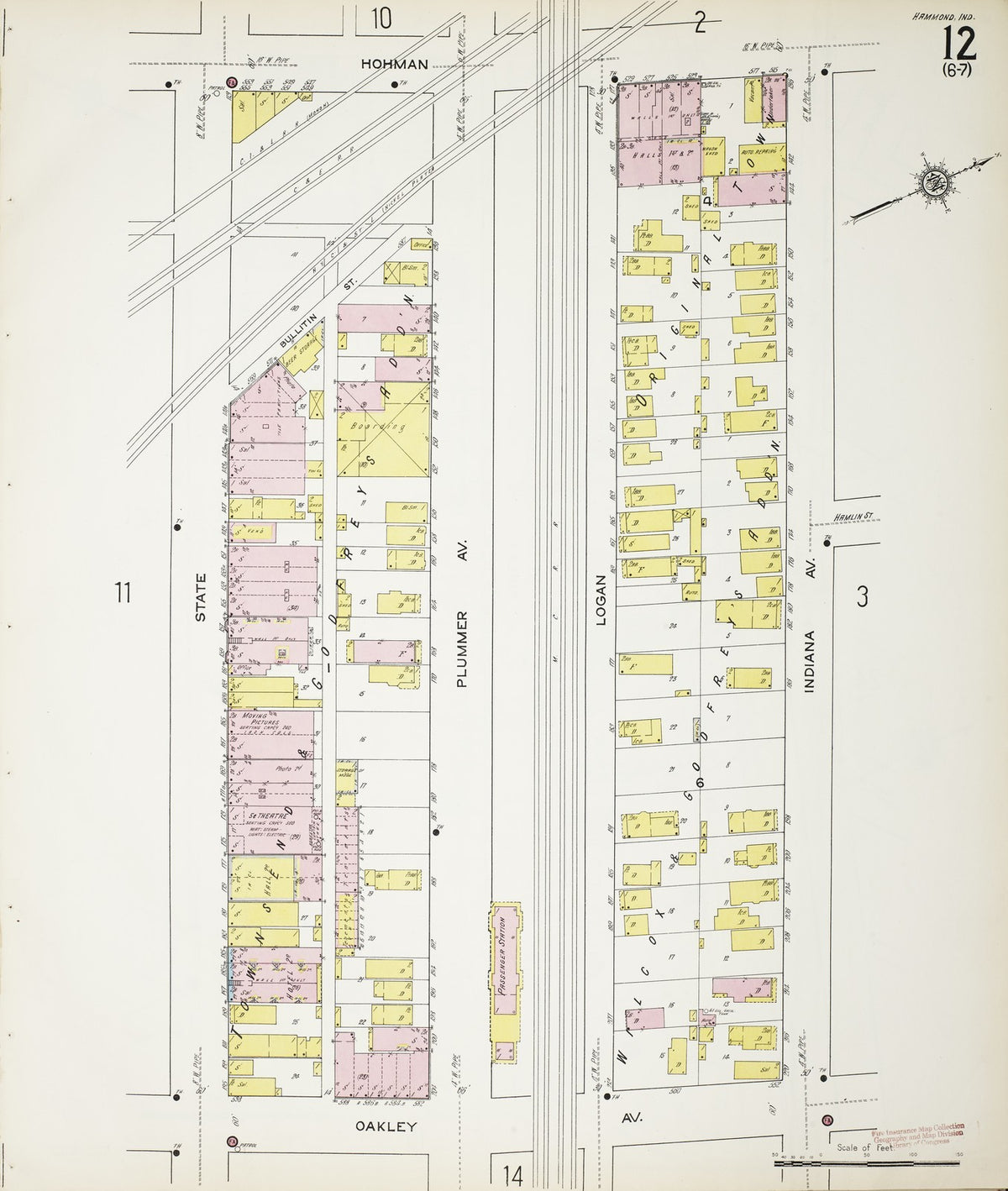 1915 Fire Insurance Maps and Atlas of Hammond, Indiana