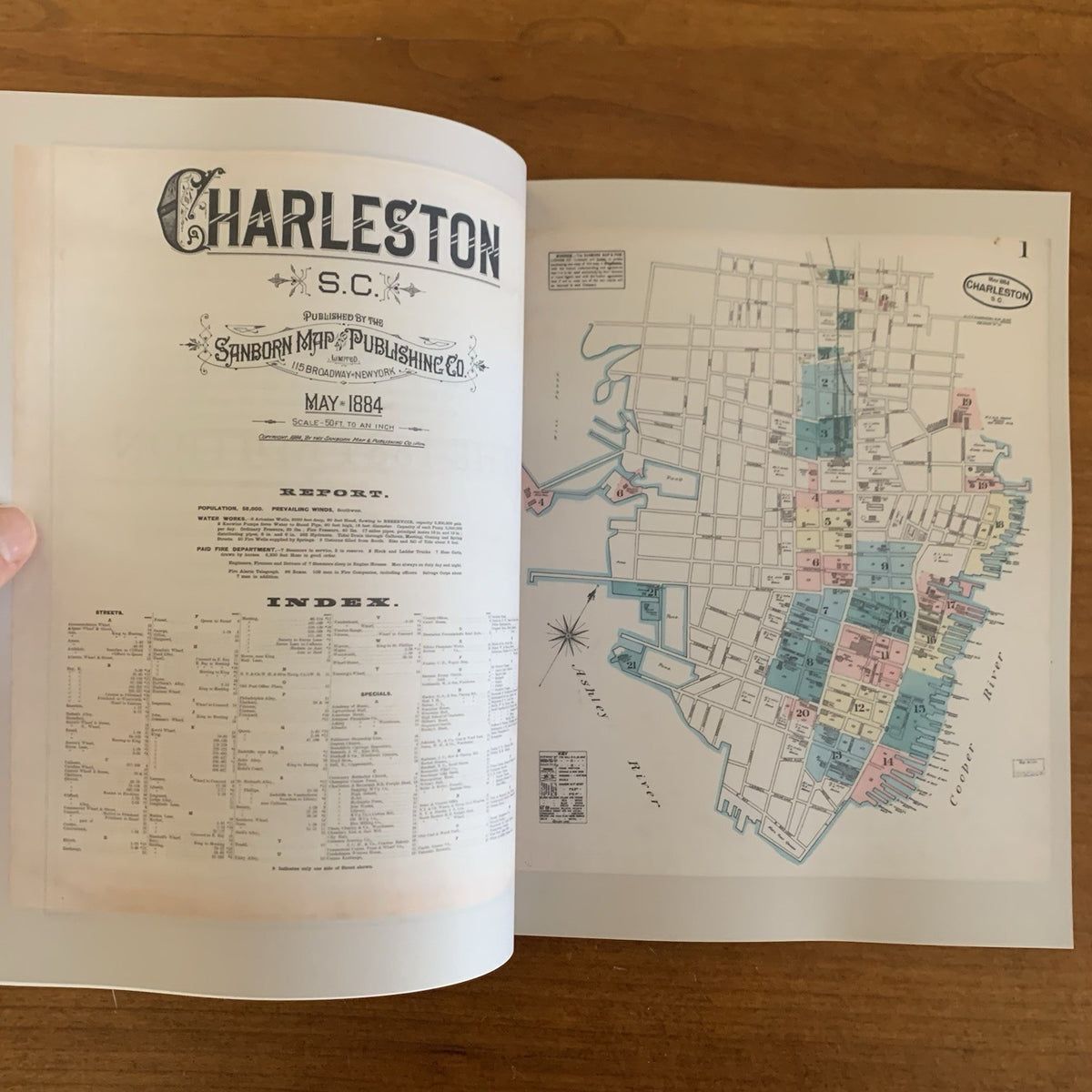 Sanborn Fire Insurance Maps of Charleston, South Carolina (1884 & 1888)