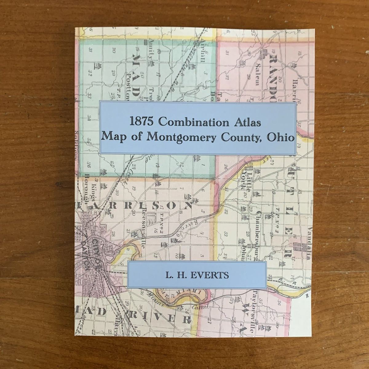 1875 Combination Atlas Map of Montgomery County, Ohio
