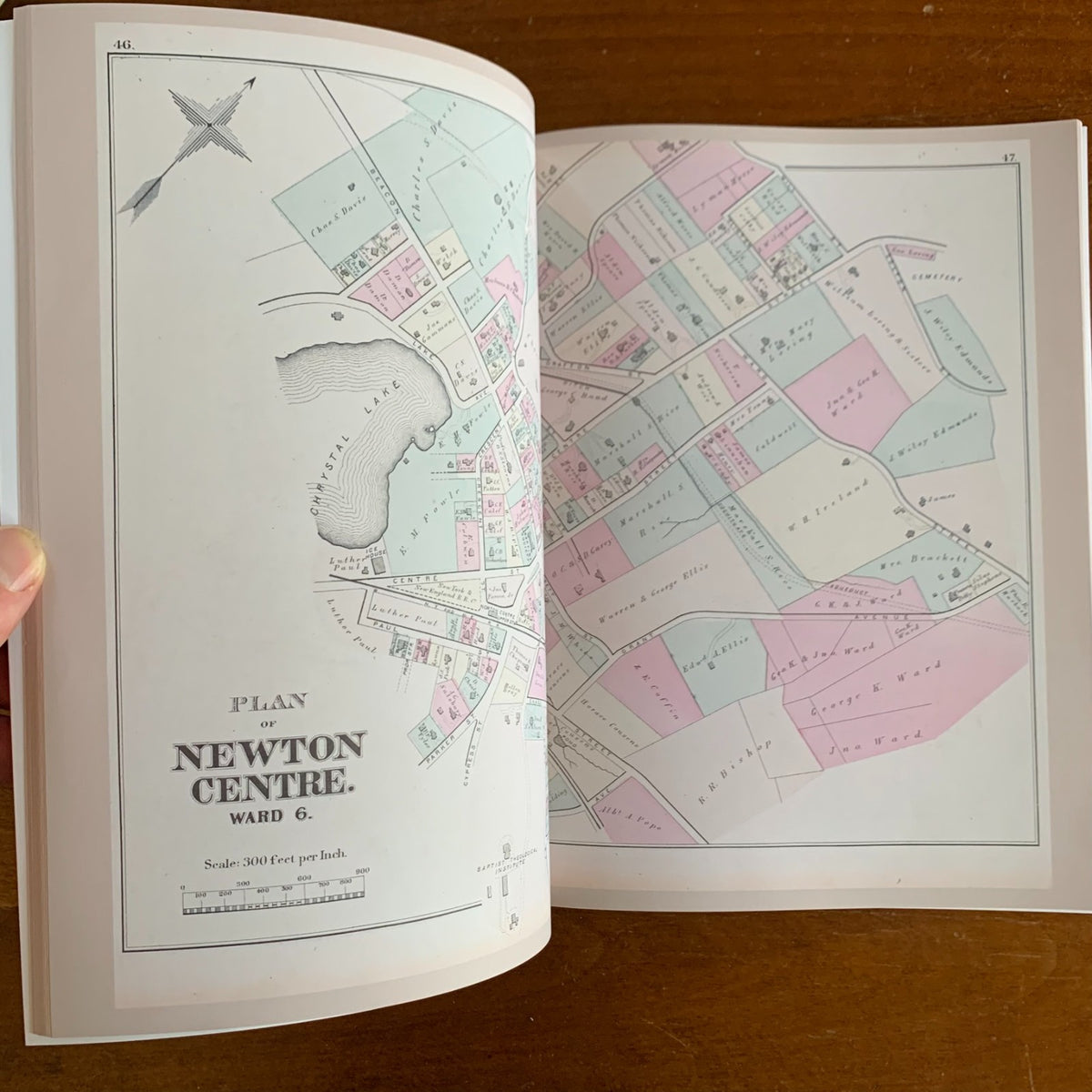 1874 Atlas of the City of Newton, Massachusetts