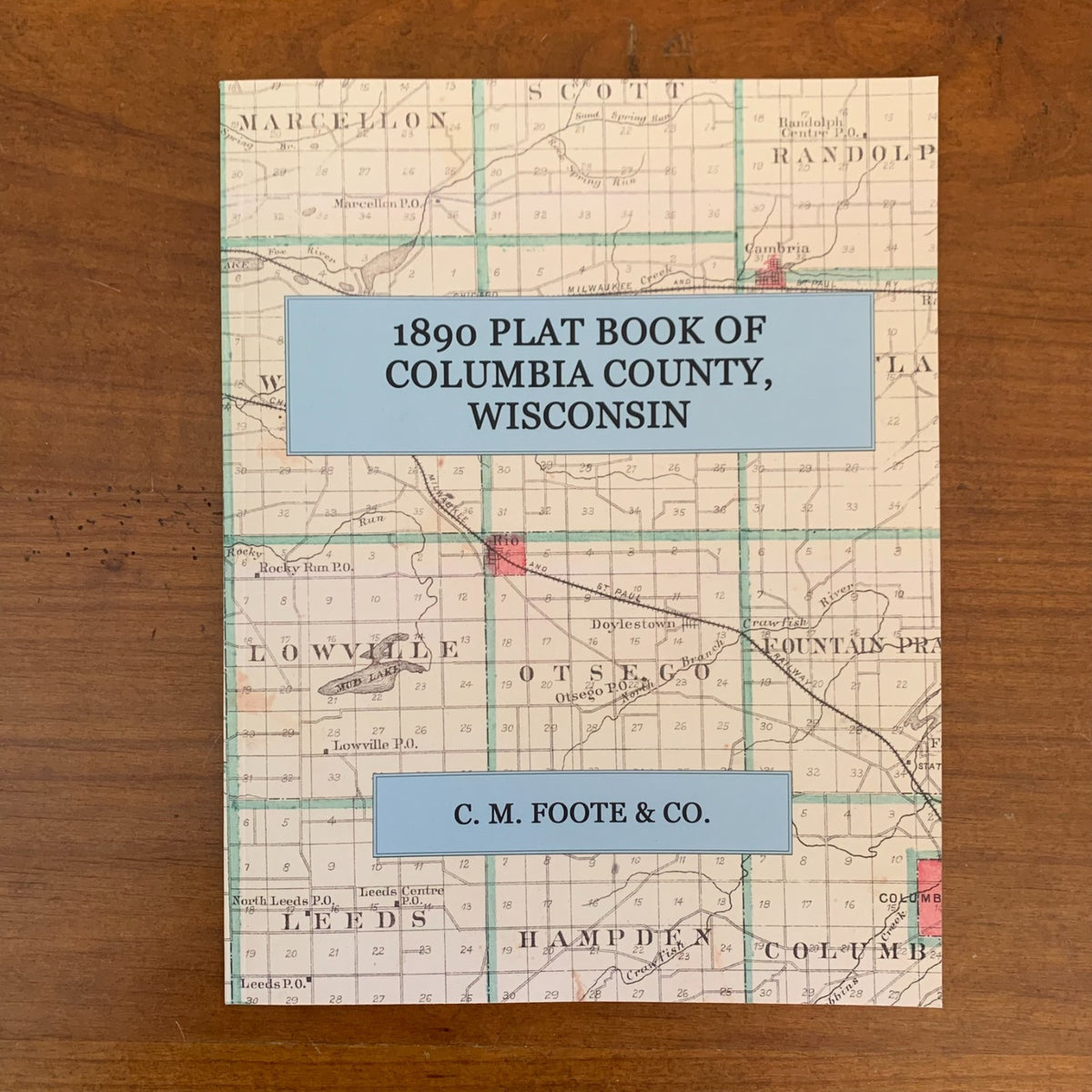 1890 Plat Book and Atlas of Columbia County, Wisconsin