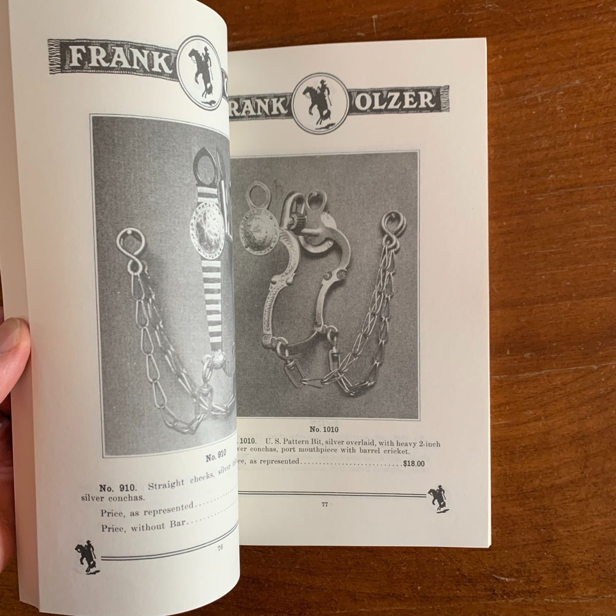 Frank Olzer & Arizona Saddlery Co. Catalogue and Price List No. 5