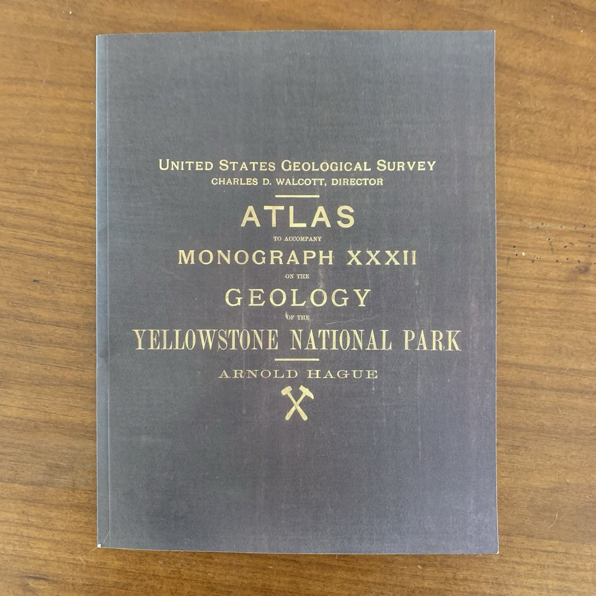 1904 Atlas to The Geology Of The Yellowstone National Park