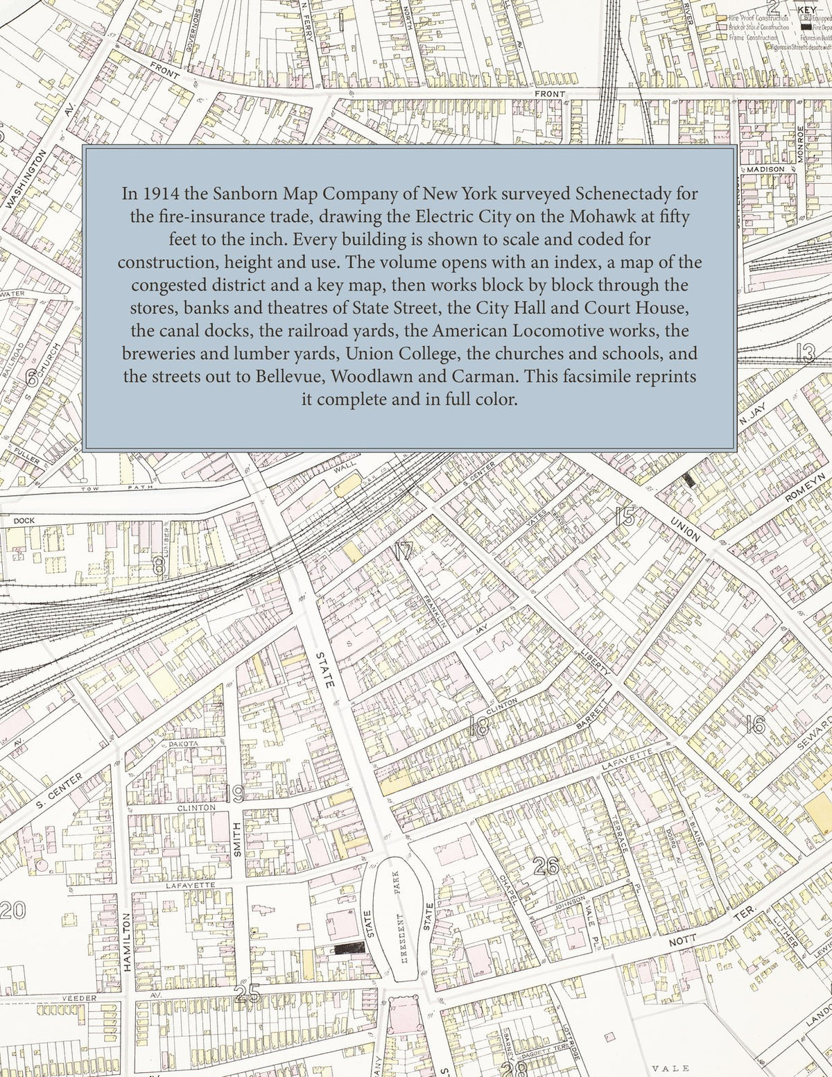 1914 Fire Insurance Maps and Atlas of Schenectady, New York