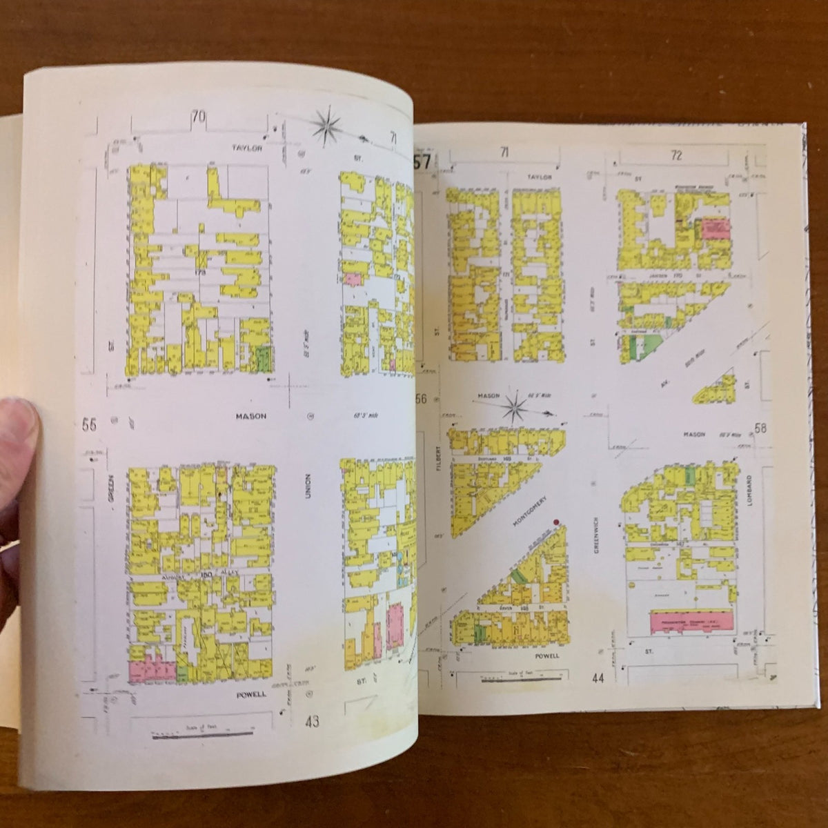 1899 San Francisco, California Sanborn Fire Insurance Maps and Atlas