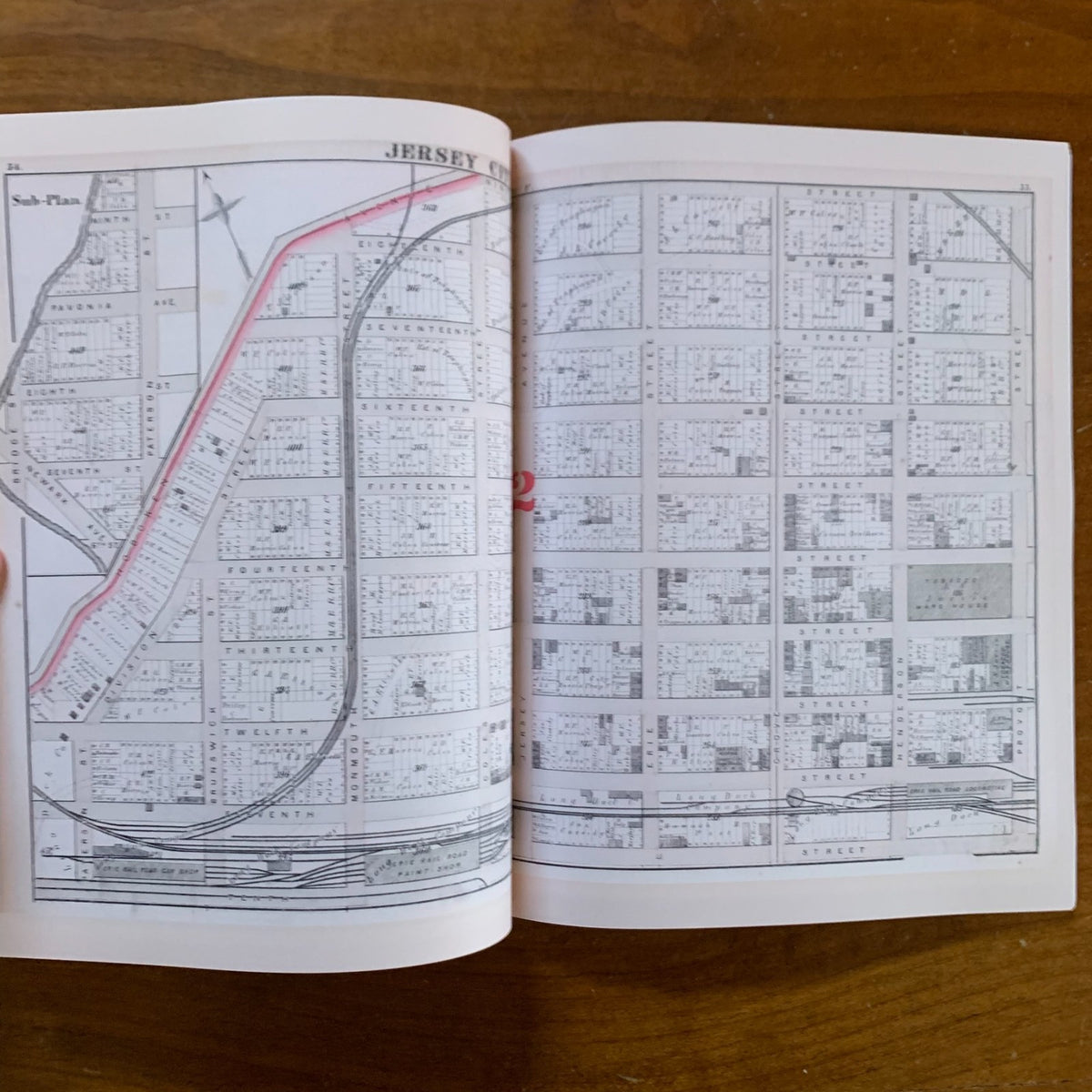 1873 Combined Atlas Of The State Of New Jersey and the County Hudson