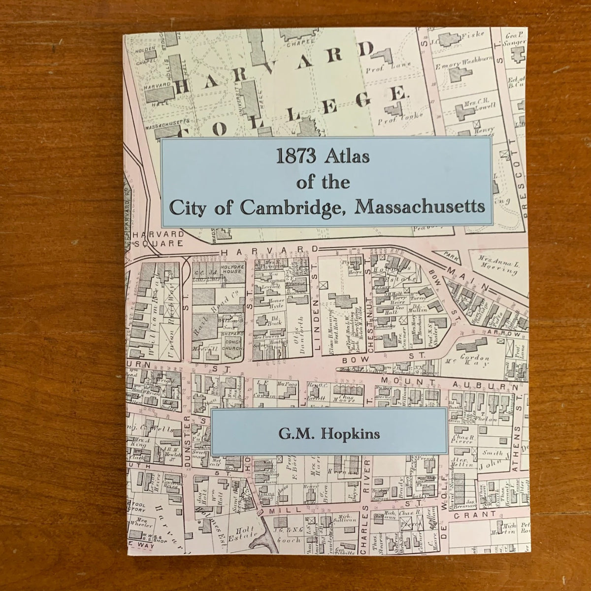 1873 Atlas of the City of Cambridge, Massachusetts (Harvard)