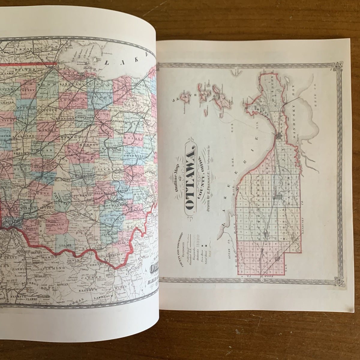 1874 Illustrated Historical Atlas of Ottawa County, Ohio