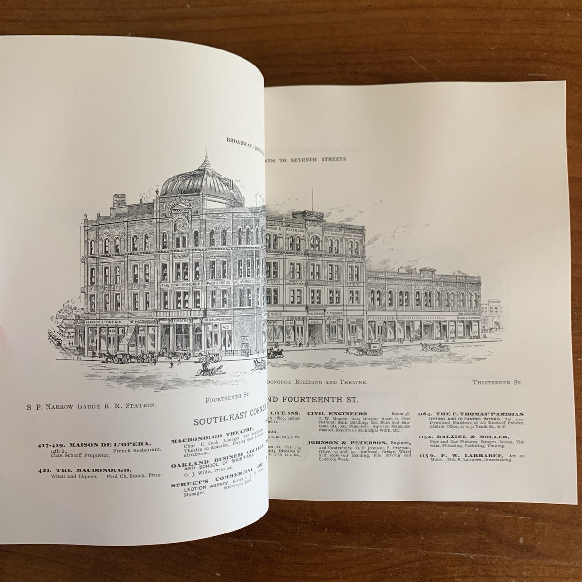 1896 The Illustrated Directory of Oakland, California