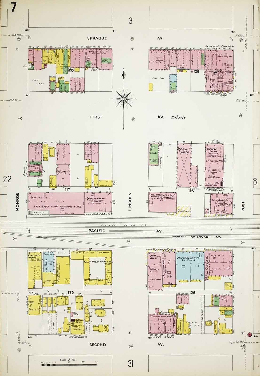 1902 Fire Insurance Maps and Atlas of Spokane, Washington, Volume 1