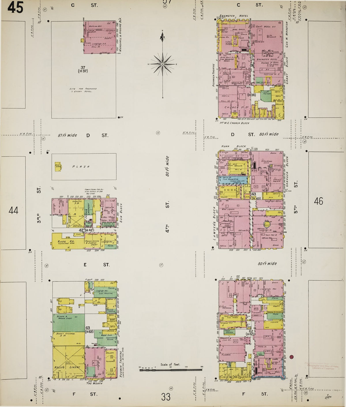1906 Fire Insurance Maps and Atlas of San Diego, California