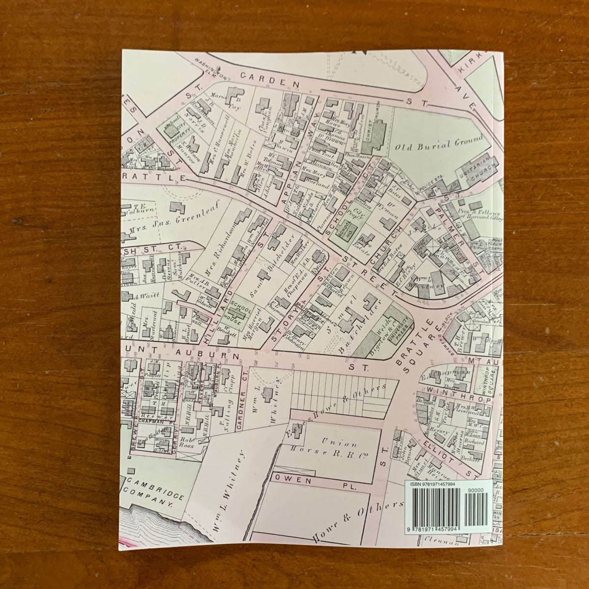 1873 Atlas of the City of Cambridge, Massachusetts (Harvard)