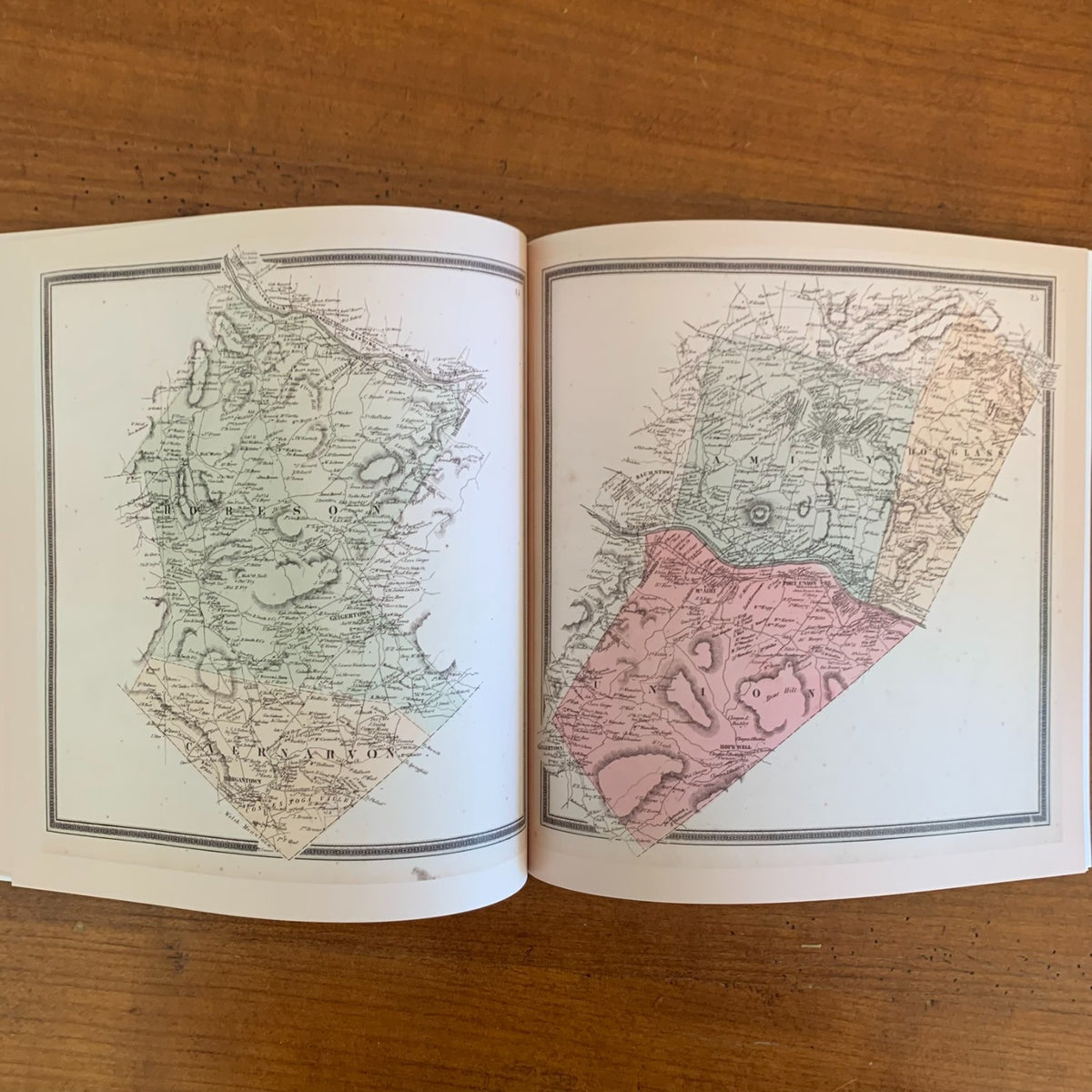 1862 Township Map and Atlas of Berks County, Pennsylvania