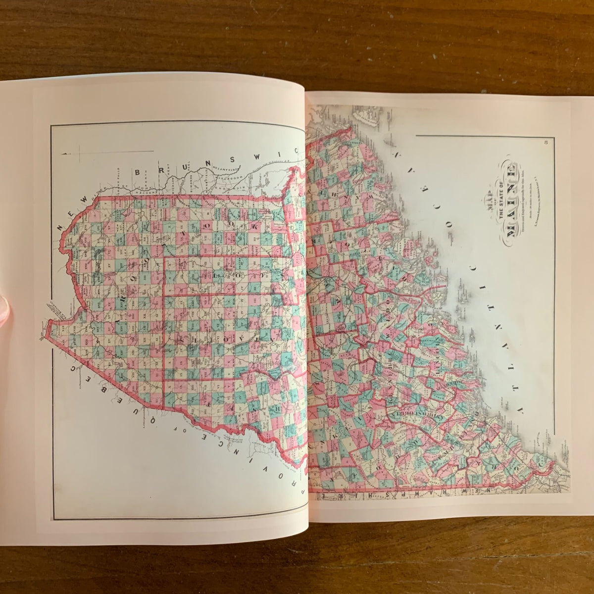 1871 Atlas of Cumberland County, Maine