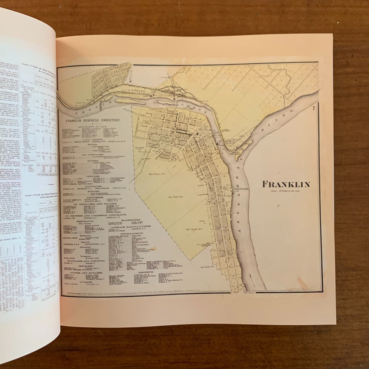 1865 Atlas of the Oil Regions of Pennsylvania