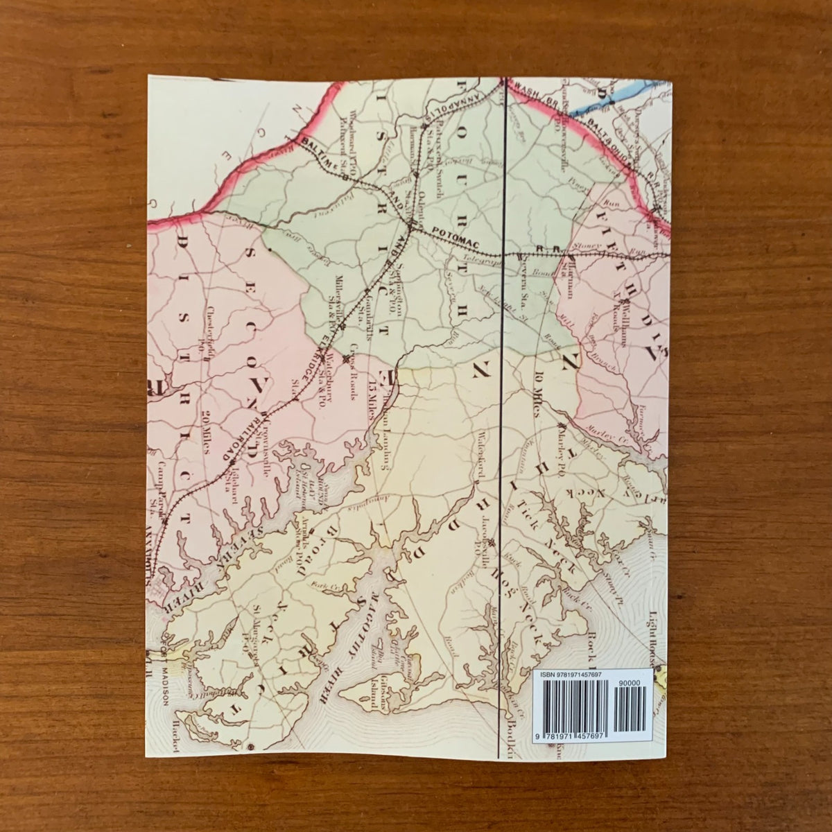 1878 Atlas of Fifteen Miles Around Baltimore Anne Arundel County, Maryland