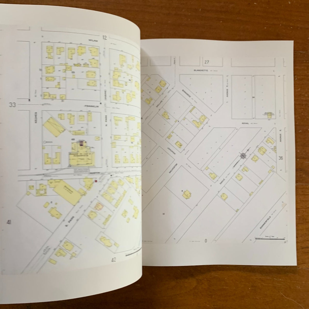 1911 Beaumont, Texas Sanborn Fire Insurance Maps and Atlas