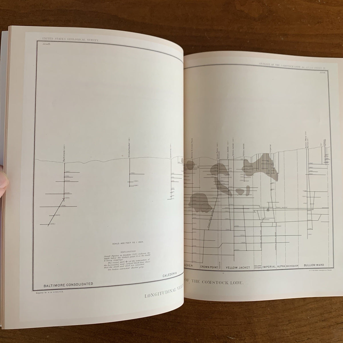1882 Comstock Lode & Washoe District Atlas, Nevada
