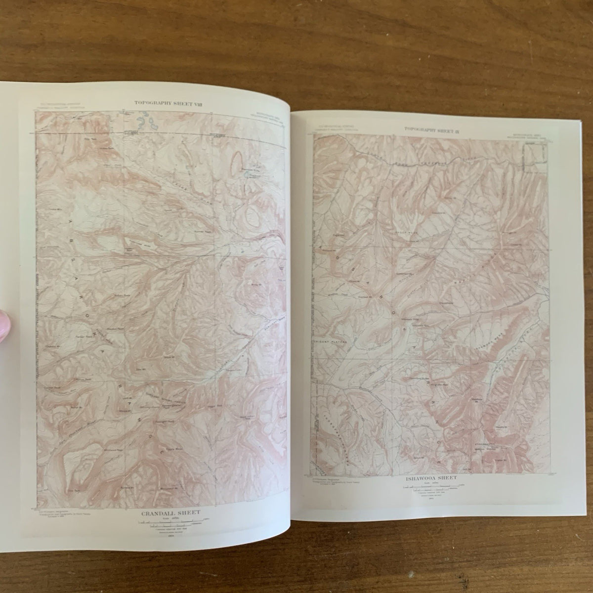 1904 Atlas to The Geology Of The Yellowstone National Park