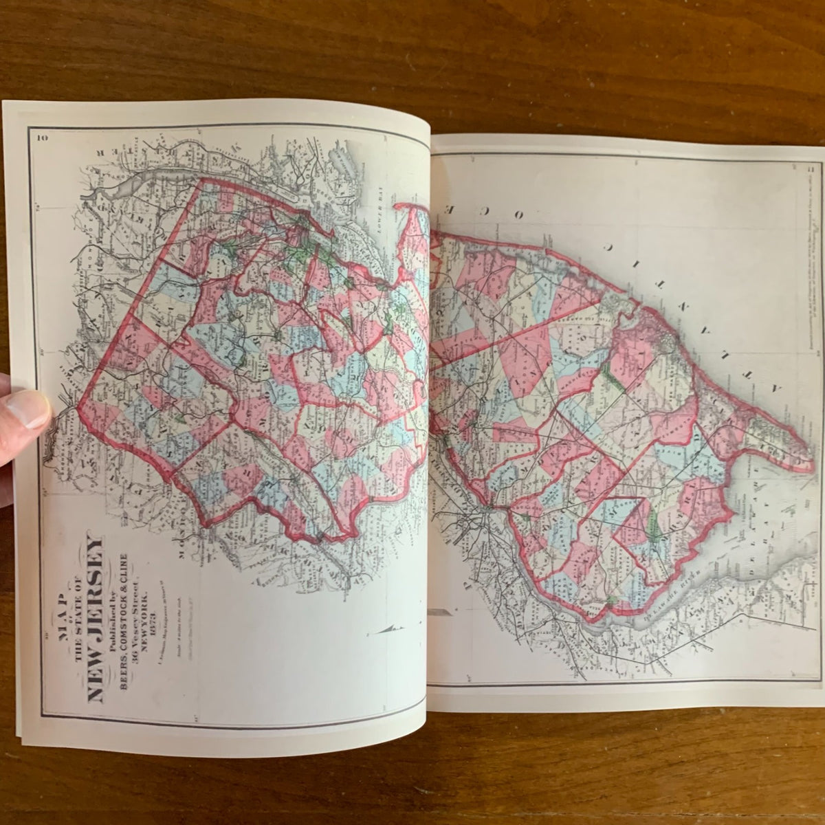 1873 Atlas of Hunterdon County, New Jersey