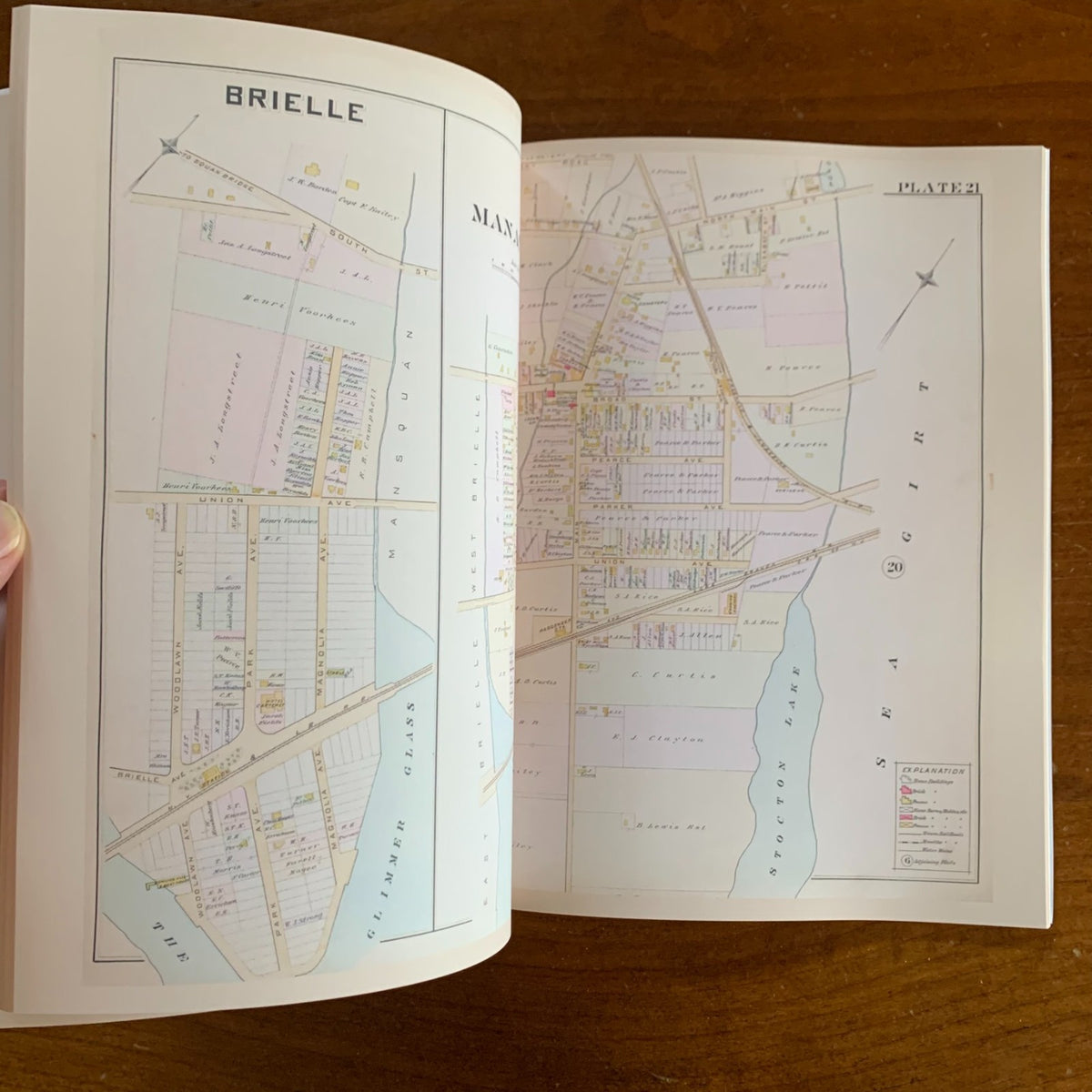 1889 Atlas of Monmouth County, New Jersey