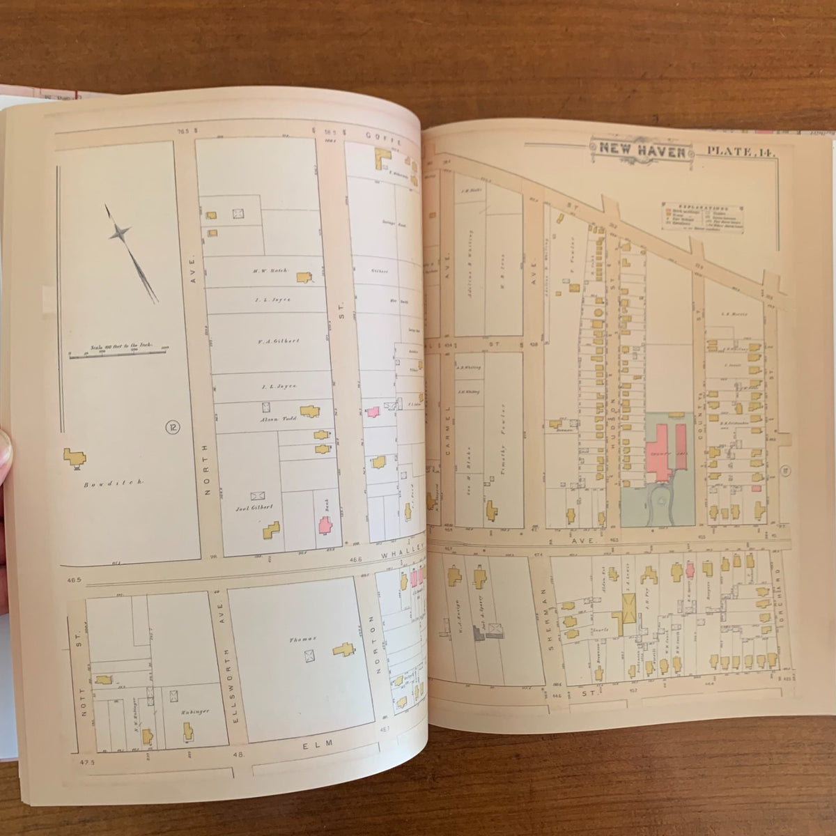 1888 Atlas of the City of New Haven, Connecticut